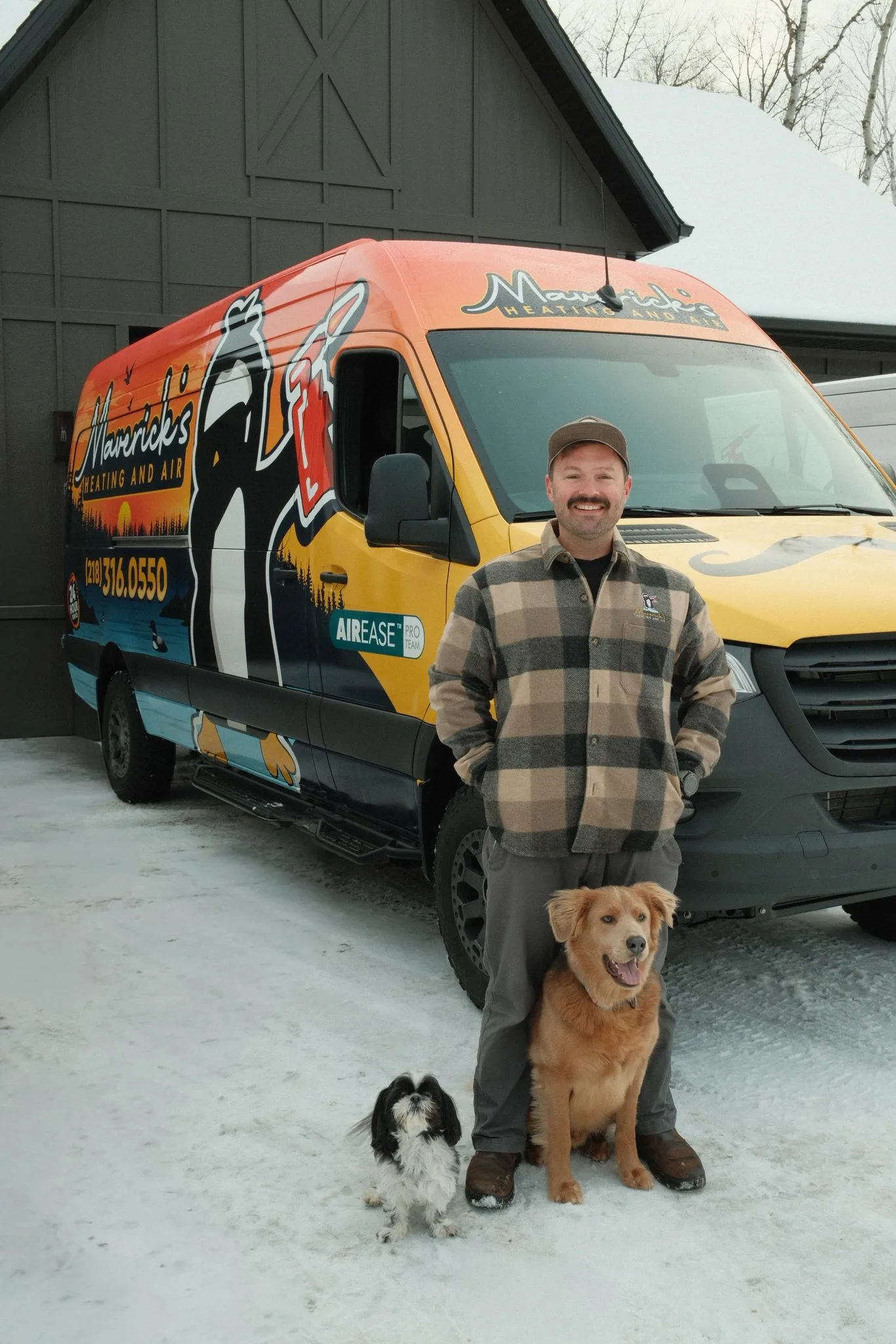 Maverick, owner of Mavericks Heating and Air